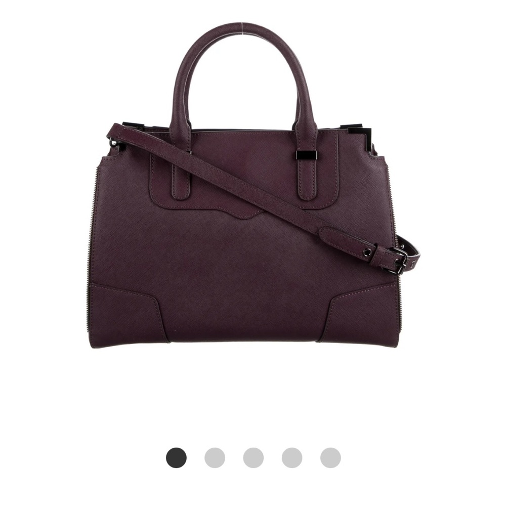 Rebecca Minkoff Amorous Satchel in Dark Cherry